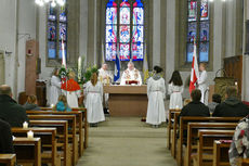 Lumen Christi - Auferstehungsmesse in St. Crescentius (Foto: Karl-Franz Thiede)